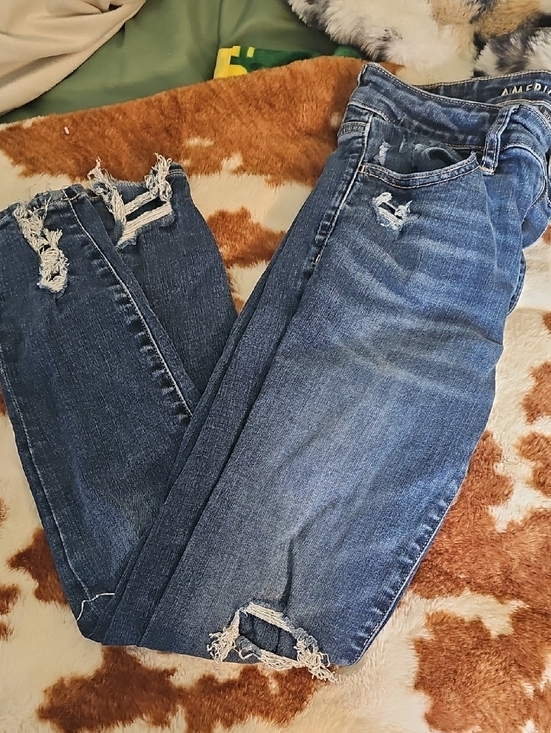 American Eagle Outfitters Denim - American Eagle Outfitters Hi-Rise Jeggings Crop Jeans Size 6